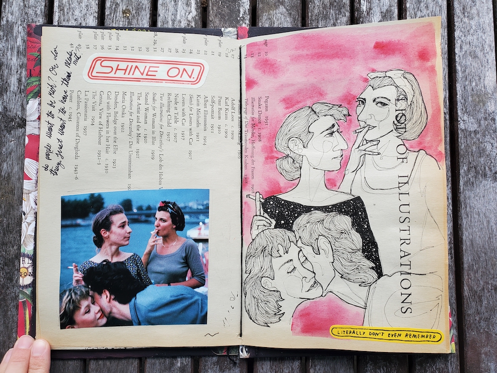 Drawing from a National Geographic