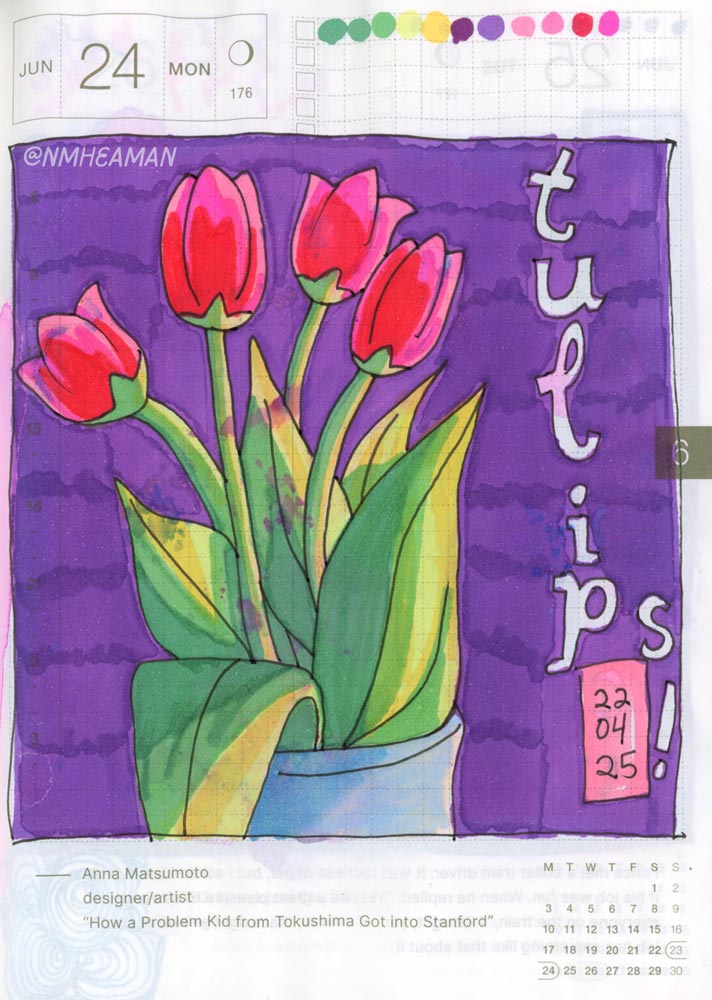 April 2025 Hobonichi